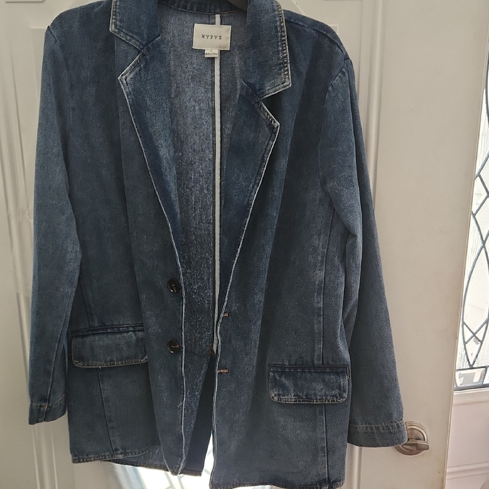 KYVE Denim Blazer Jacket